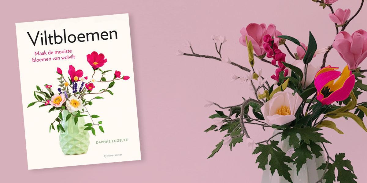 Nieuw: Viltbloemen het boek + winactie! - Happlify